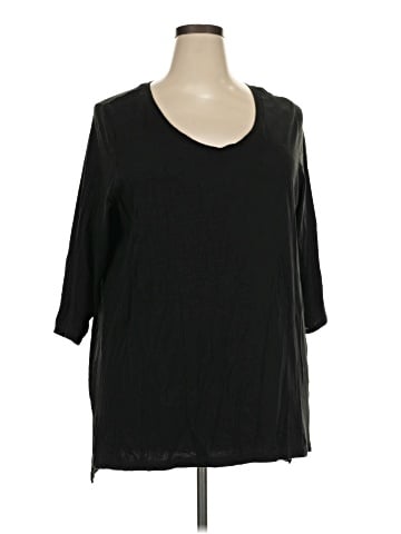 Tahari 3/4 Sleeve T-Shirt (view 1)