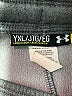 Under Armour 100% Polyester Graphic Black Gray Sweatpants Size XL (youth) - photo 3