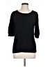 ModCloth Black 3/4 Sleeve Top Size L - photo 1