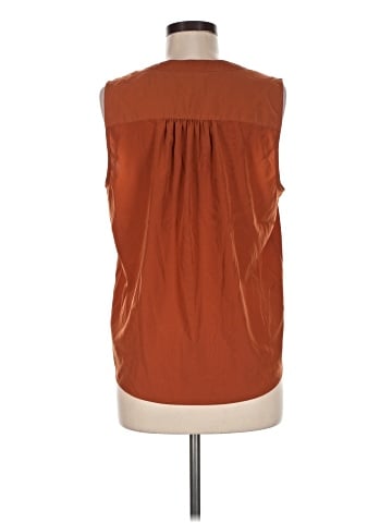 J.Crew Factory Store Sleeveless Button-Down Shirt (view 2)