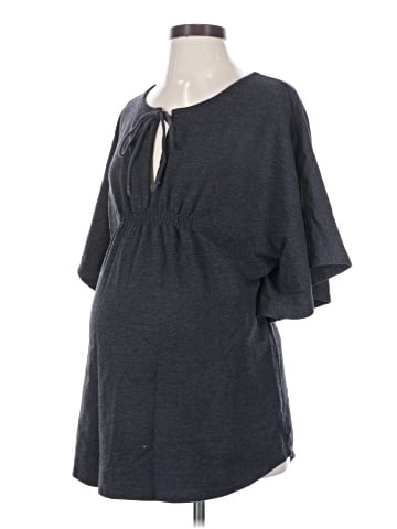 Old Navy - Maternity Short Sleeve Henley (view 1)