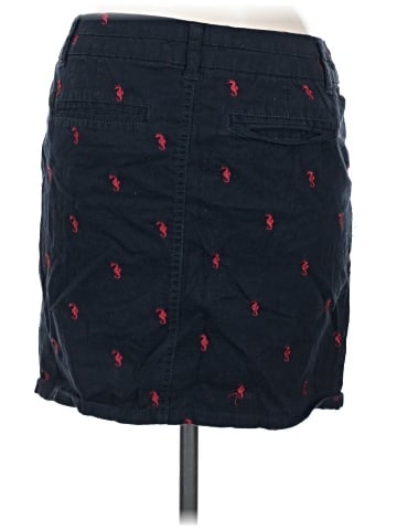 British Khaki Denim Skirt (view 2)