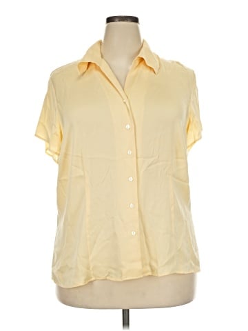 Kate Hill Short Sleeve Silk Top (view 1)