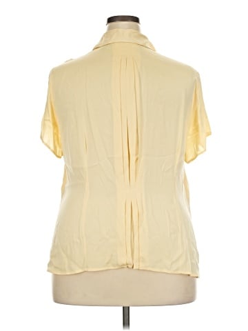 Kate Hill Short Sleeve Silk Top (view 2)