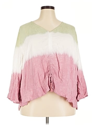 Cato 3/4 Sleeve Blouse (view 1)