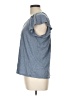 89th & Madison Blue Short Sleeve Top Size L - photo 5