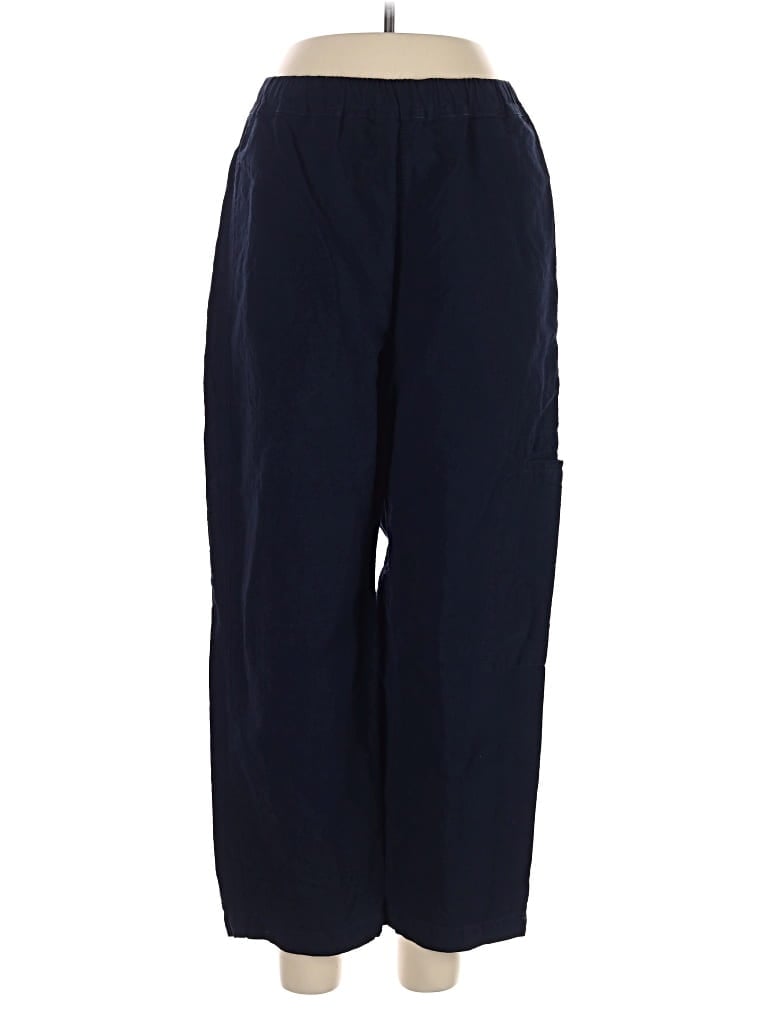 Pre-owned Sofie D'hoore Linen Pants In Blue
