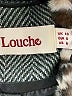 Louche 100% Polyester Gray Coat Size 6 - photo 6