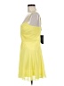 BCBGMAXAZRIA 100% Polyester Yellow Cocktail Dress Size 6 - photo 5