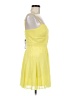 BCBGMAXAZRIA 100% Polyester Yellow Cocktail Dress Size 6 - photo 4