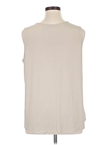 Susan Graver Sleeveless T-Shirt (view 2)