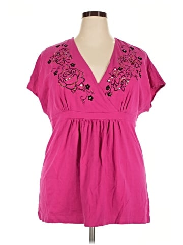 Fashion Bug Short Sleeve Blouse (view 1)