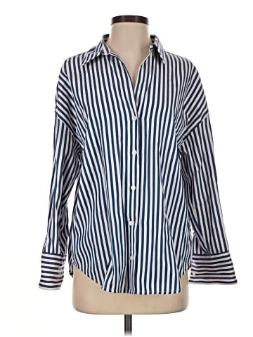 Zara Long Sleeve Button-Down Shirt (view 1)