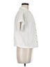Old Navy Ivory Short Sleeve Blouse Size M - photo 4