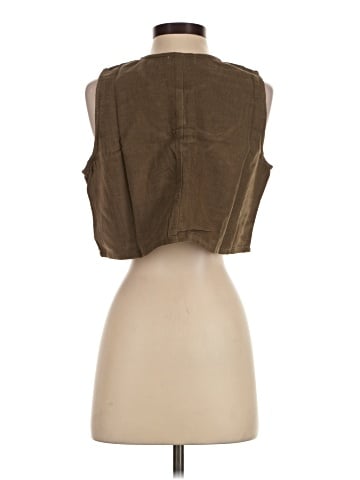 Laude the Label Sleeveless Button-Down Shirt (view 2)