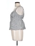 Love Tree Silver Sleeveless Blouse Size L - photo 5