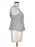 Love Tree Silver Sleeveless Blouse Size L - photo 4