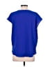 Gibson Blue Short Sleeve Blouse Size S - photo 2