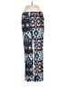 Zara Basic Print Blue Casual Pants Size S - photo 1