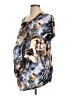 Bearsland Blue 3/4 Sleeve Blouse Size Lg Maternity - photo 1