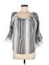Joan Vass Gray 3/4 Sleeve Blouse Size XL - photo 1