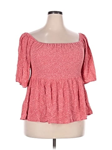 Bobeau Short Sleeve Top (view 1)