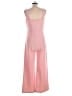 Maje Checkered-gingham Tweed Pink Jumpsuit Size EU (FR) 42 / US 10 - photo 2