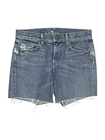 7 For All Mankind Denim Shorts (view 1)