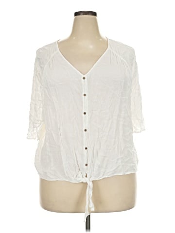 Ellos 3/4 Sleeve Blouse (view 1)