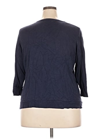 Charter Club 3/4 Sleeve Button-Down Shirt (view 2)