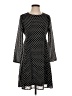 CeCe 100% Polyester Polka Dots Black Casual Dress Size 4 - photo 1