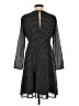 CeCe 100% Polyester Polka Dots Black Casual Dress Size 4 - photo 2