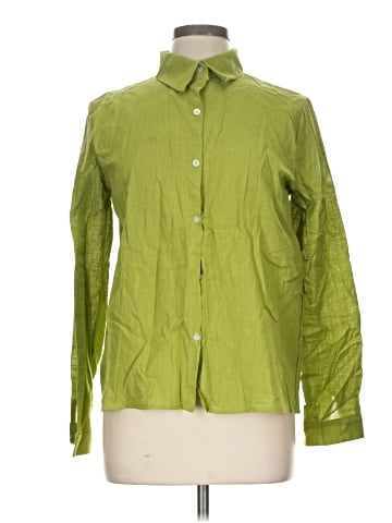 Unbranded Long Sleeve Button-Down Shirt (view 1)