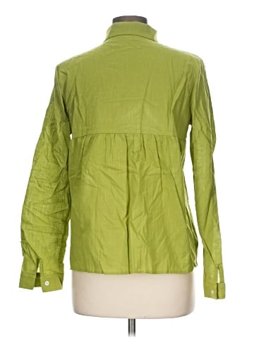Unbranded Long Sleeve Button-Down Shirt (view 2)