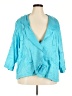 MULTIPLES Blue Blazer Size 3X - photo 1