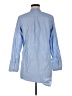 Gap 100% Cotton Blue Long Sleeve Blouse Size M - photo 2