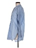 Gap 100% Cotton Blue Long Sleeve Blouse Size M - photo 5