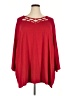 Catherines Red 3/4 Sleeve T-Shirt Size 5X - photo 1