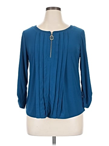 Perseption Concept 3/4 Sleeve Blouse (view 1)