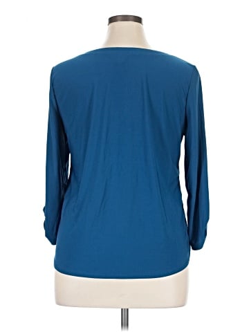 Perseption Concept 3/4 Sleeve Blouse (view 2)