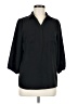 Papermoon 100% Polyester Black 3/4 Sleeve Blouse Size M - photo 1