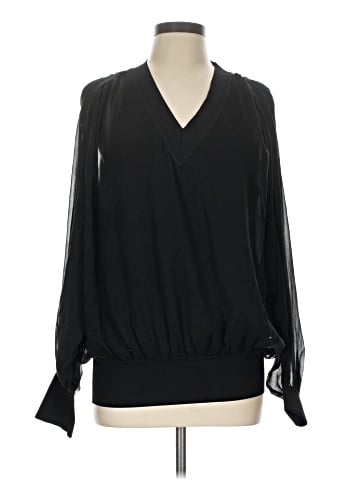 Lafayette 148 New York Long Sleeve Blouse (view 1)