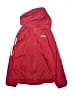 Adidas 100% Polyester Solid Red Windbreaker Size 8 - photo 1