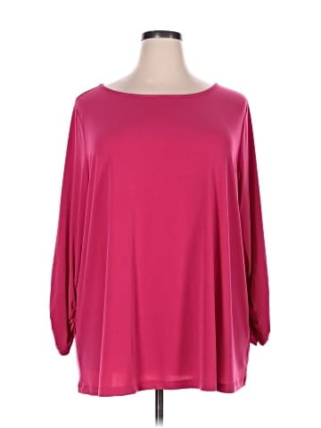 Susan Graver 3/4 Sleeve Top (view 1)