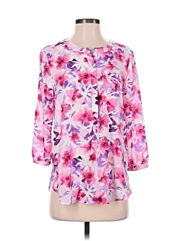 Not Your Daughter's Jeans 3/4 Sleeve Blouse (view 1)