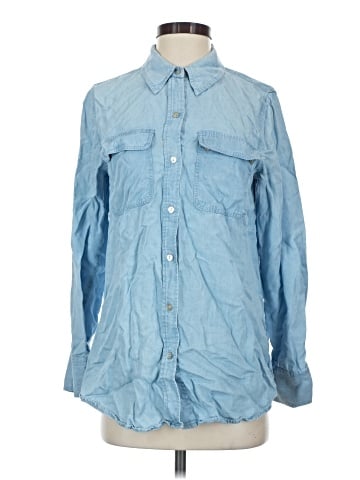 Soft Surroundings Long Sleeve Button-Down Shirt (view 1)