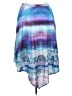 One World 100% Polyester Tie-dye Blue Casual Skirt Size XL - photo 1