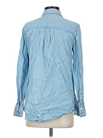 Soft Surroundings Long Sleeve Button-Down Shirt (view 2)