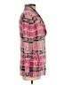 Laura Ashley Plaid Pink Coat Size M - photo 4