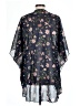 Market and Spruce 100% Polyester Blue Kimono Size L - photo 2